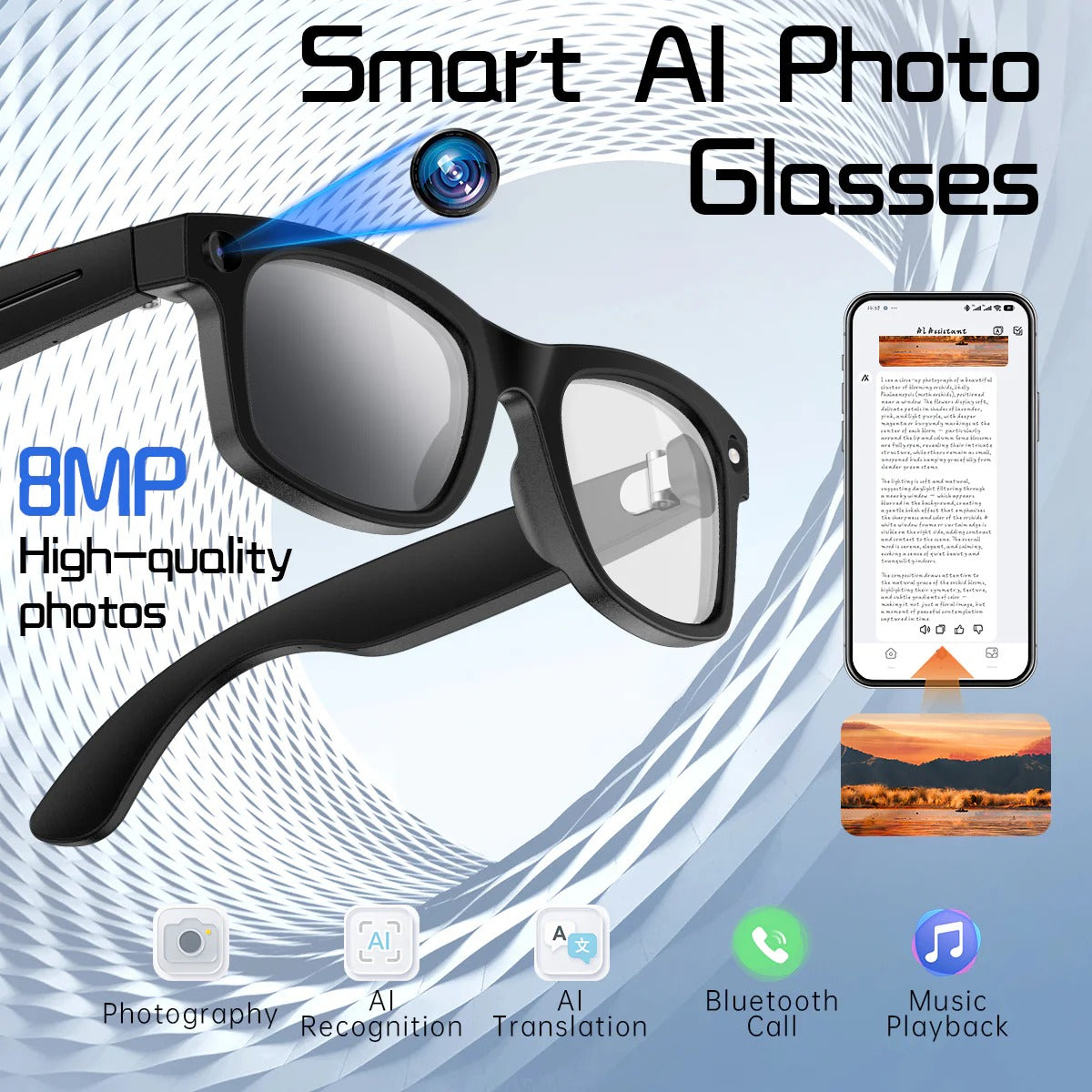 Ai Glasses with Camera
