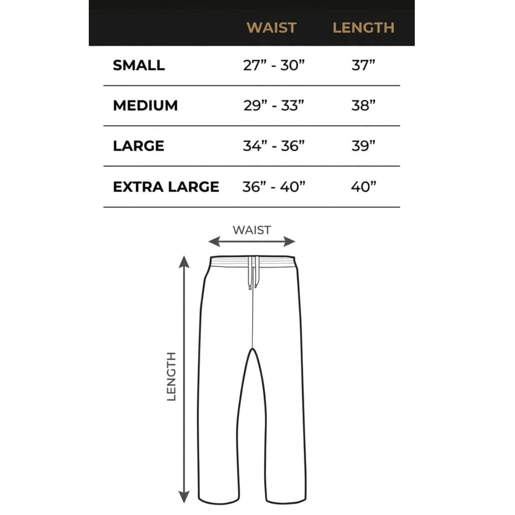Pack of 3 ~ Straight Fit Trousers