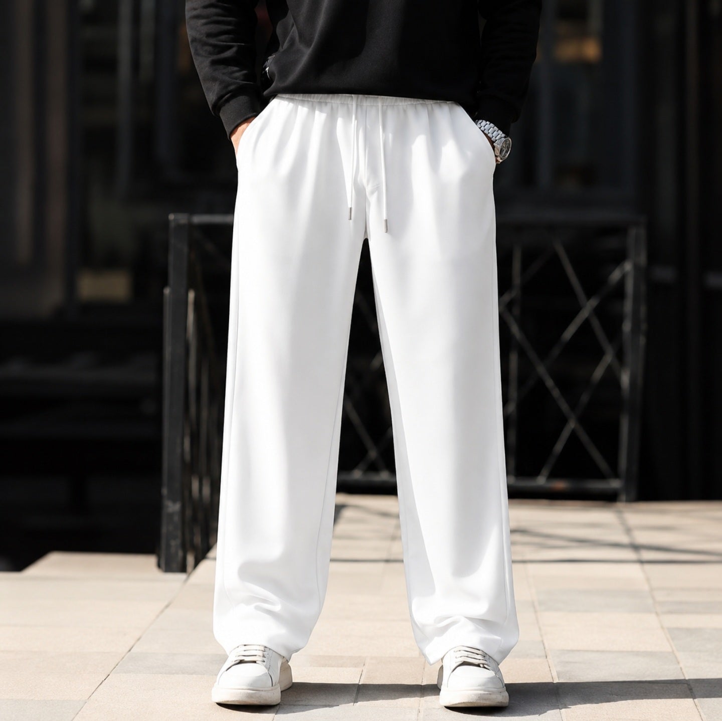 Premium Comfort Trousers Pack of 3 /- ⚪️|⚫️|🟤