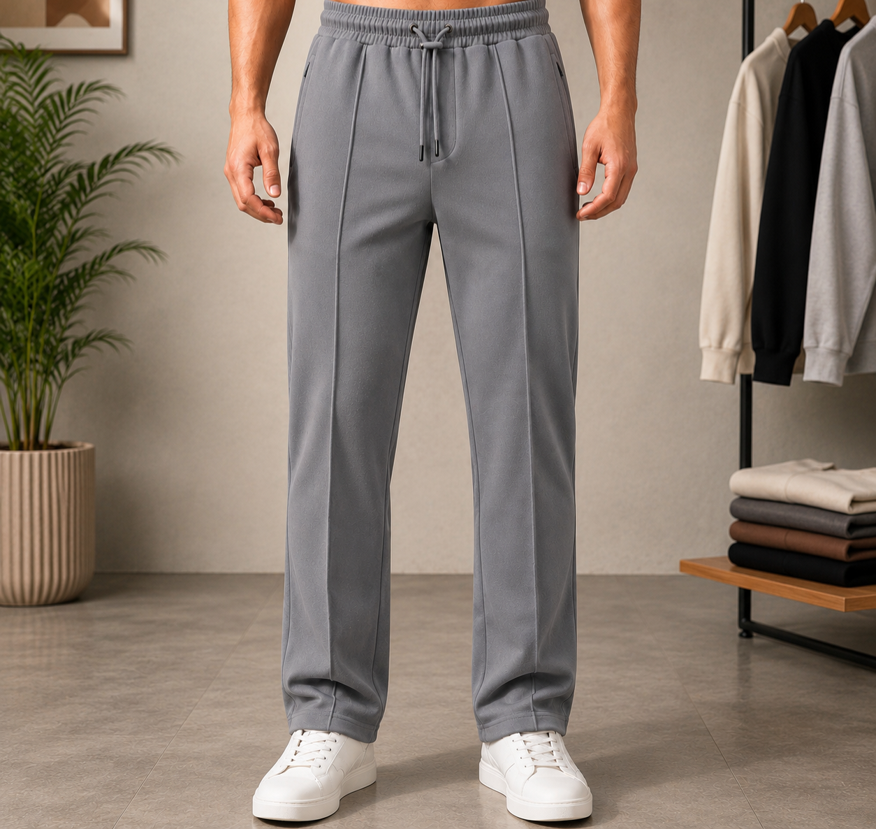 Pack of 3 ~ Straight Fit Trousers
