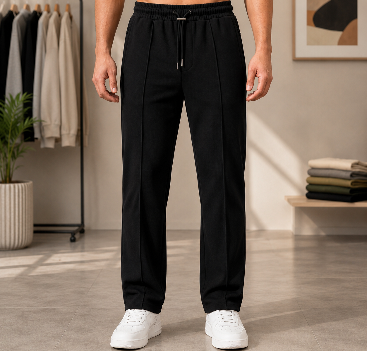 Pack of 3 ~ Straight Fit Trousers